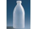 透明窄口瓶带PE-LD材质的旋盖平肩低密度PE材质