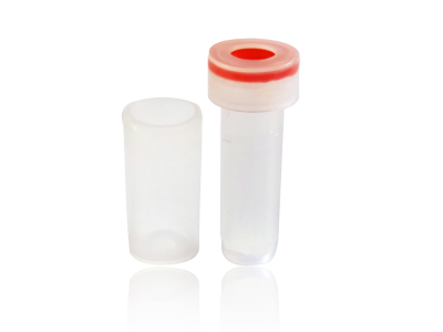 450uL 过滤式样品瓶，含0.45 um尼龙膜，预装卡口盖、含透明PTFE/橙色硅橡胶隔垫