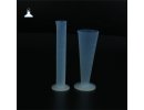 生物医药专用耐腐蚀PFA量筒PFA量杯氟树脂透明可视规格齐全
