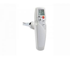 testo 205入门级套装 - pH酸碱度/温度测量仪用于半固体测量