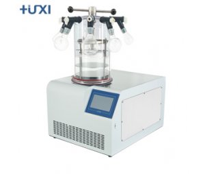  上海沪析HXLG-10-50DG台式压盖多歧管冷冻干燥机