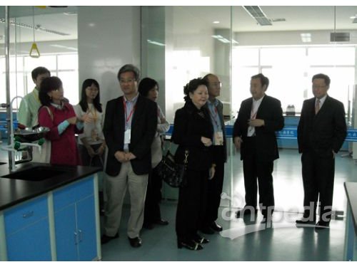 2008年前亚太胃肠学会SK.Lam来实验室参观