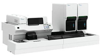 图片A：Sysmex XN-3000自动化血液分析仪（图片蒙Sysmex公司惠赐）。
