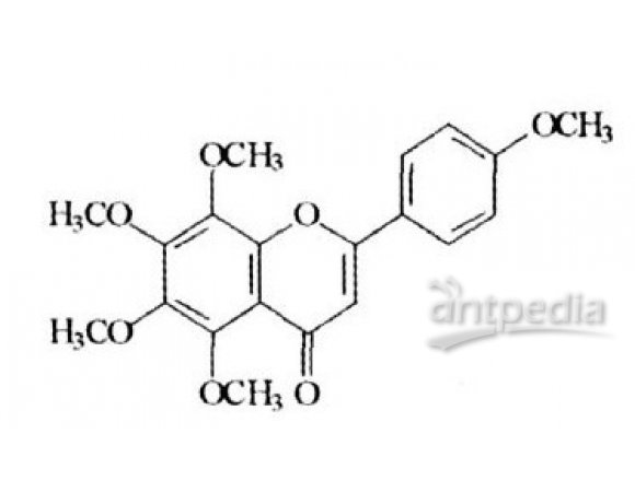 上海同田标准品橘红素（蜜桔素）tangeratin130-86-9中草药对照品中药对照品