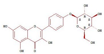 上海同田标准品山奈酚-4’-葡萄糖苷；山奈酚-4’-O-葡萄糖苷；山奈酚-4’-O-β-D-葡萄糖苷中草药对照品中药对照品