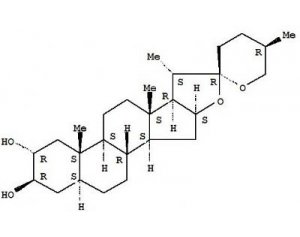 上海同田标准品吉托皂苷元（芰脱皂甙元）Gitogenin511-96-6中草药对照品中药对照品