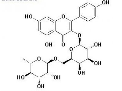 上海同田标准品山奈酚-3-O-洋槐糖苷Kaempferol3-O-robinobioside17297-56-2中草药对照品中药对照品