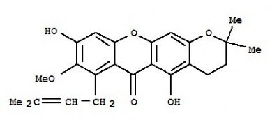 上海同田标准品3-异<em>倒</em>捻子素3-isomangostin19275-46-8中草药对照品中药对照品