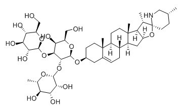 上海同田标准品澳洲茄碱SOLASONINE19121-58-5中草药对照品中药对照品