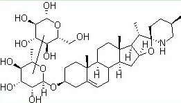 上海同<em>田</em>澳茄<em>新</em>碱Solasurine27028-76-8对照品标准品中药对照品