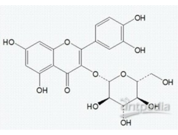 上海同田中草药对照品标准品槲皮素-3-O-葡萄糖苷Quercetin3-β-D-glucoside