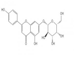 上海同田中草药对照品标准品大波斯菊苷Apigenin-7-O-glucoside578-74-5中药对照品