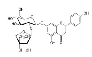 上海同田中草药对照品标准品芹菜苷Apigenin-7-apioglucoside26544-34-3中药标准品