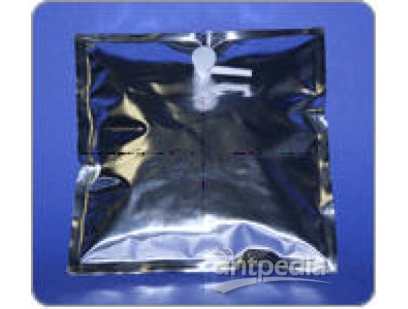 Supel™Inert惰性多层复合铝膜气体采样袋，推拉阀口（PLV),2L
