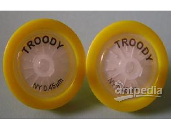 Troody牌有机相滤头/一次性有机系针式过滤器厂家