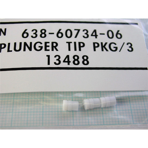 塑料塞PLUNGER <em>TIP</em> 3／PKT，用于TOC-L