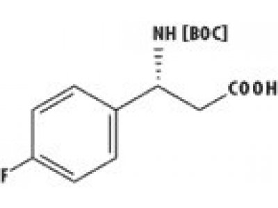 Boc-R-3-氨基-3-(4-氟苯基)-丙酸