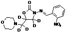 2-NP-<em>AMOZ</em>-D5<em>呋喃</em>它酮<em>代谢物</em>的<em>氘</em><em>代</em>衍生物标准品
