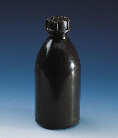 棕色塑料窄口瓶，PE-<em>LD</em>/<em>德国</em>普兰德BRAND