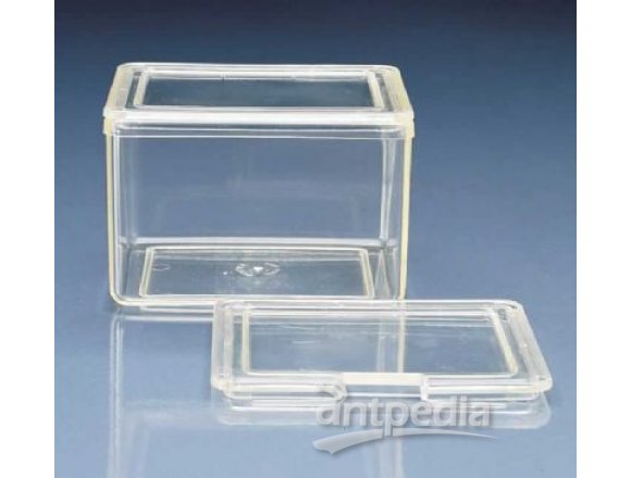 透明染色缸提供两个盖子PMP材质