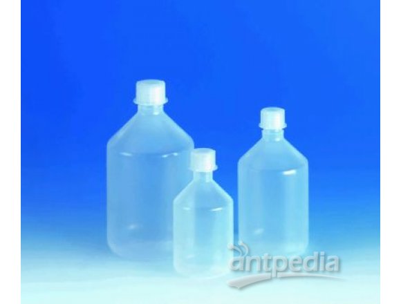 窄口试剂瓶透明带PP材质的旋盖瓶体为PP材质