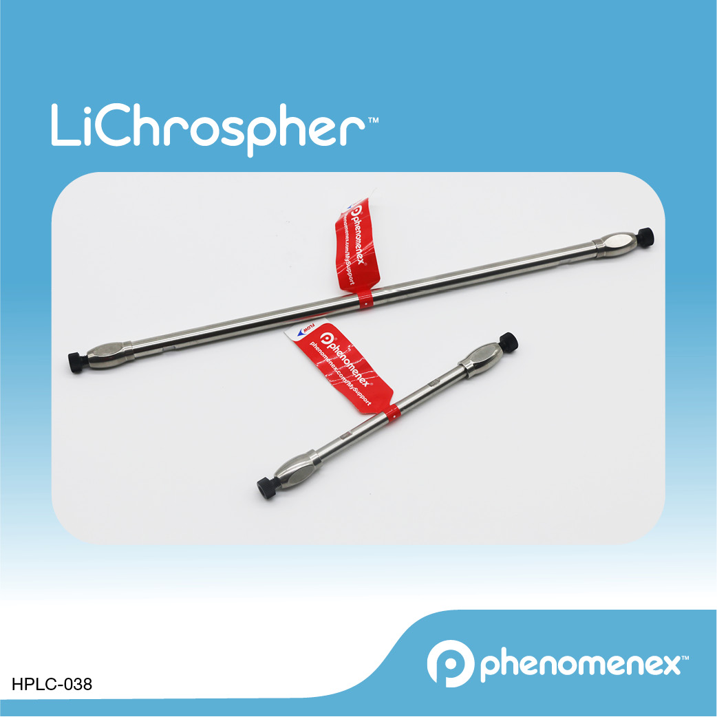 飞诺美<em>LiChrospher</em>液相色谱<em>柱</em>LC Column 125 x 4.6 mm