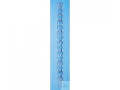 FRACTIONATING COLUMNS  ACC. TO VIGREUX.PRECISO  WITHOUT GLASS JACKET  CONE ST 19/26  EFF. LENGTH 200