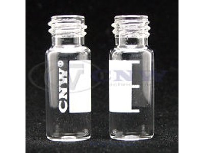 CNW 10-425 透明螺纹口自动进样瓶(带刻度、书写)