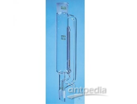 Soxhlet extractor, 100 ml, cone ST 29/32, socket ST 45/40,  with glass stopcock, borosilicate glass