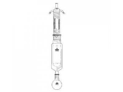 EXTRACTION APP., B?HM, HOT  EXTRACTION, COMPL., 250 ML,  FLASK ST 29/32, COND. ST  45/40, ACC. TO DI