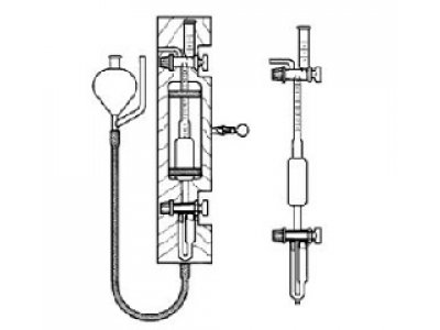 BURETTE WITH WATER JACKET ONLY  (FOR VAN SLYKE APPARATUS)