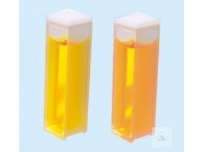 UV cuvettes 4,0 ml, macro, path length 10 mm,  outer dimension 45 x 10 x 10 mm, 2 optical windows,  applicable wavelength 220 - 900 nm, made of plastic  Case = 100 pcs.