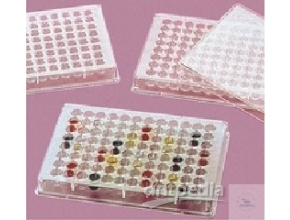 TISSUE CULTURE PLATES F. ELISA  SUPERIOR OPTICAL CLARITY  WITH ANTI REFLECTION TOP SURFACE  STERILE;