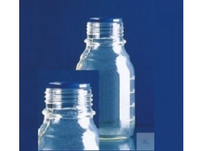 LABORATORY BOTTLES, 1000 ML, WITH ISO-THREAD, GL 45,   GRADUATED, DURAN, WITHOUT CAP AND POURING RIN
