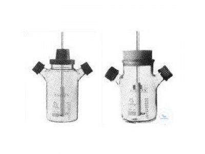 ADJUSTABLE HANGING BAR SPINNER FLASKS   3000 ML, WITH SILICONERUBBER STOPPER   