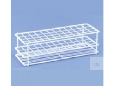TEST TUBE RACKS, STEEL WIRE, H. 70 MM, L. 173 MM,   W. 68 MM, COMPARTMENT SIZE 12 X 12 MM, F. 48 PIE