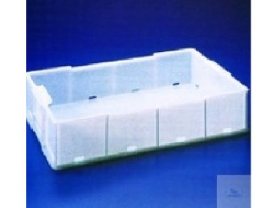 STORAGE- AND STOR-BASIN, PP,  W.GRIPS + DRAIN HOLES, CAN BE PILED ,UP,  16 L 540 X 350 MM, H. 110 MM