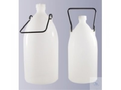 BOTTLES, NARROW NECK LDPE  COMPLETE WITH SCREW CAP GL  32 CAPACITY 3000 ML WITH  HANDLE