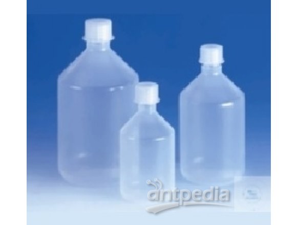 BOTTLES,CONICAL SHOULDER,PP,WIDE-MOUTHED  TRANSPARENT,WITH DIN-THREAD,ST 60, 10000 ML