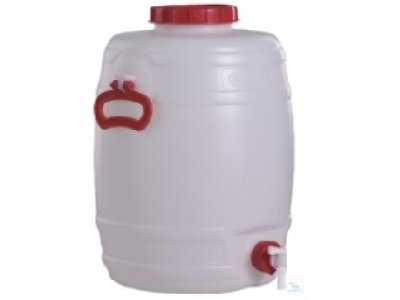 CARBOYS, PE ROUND, WIDE MOUTH,  CAPACITY 20 L