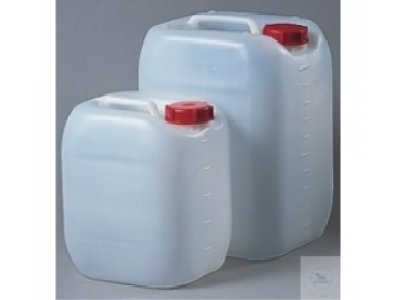 CANISTER, PE, WITH SCREW-CAP, PILEABLE,  10 L.CAP,  230 X 190 MM
