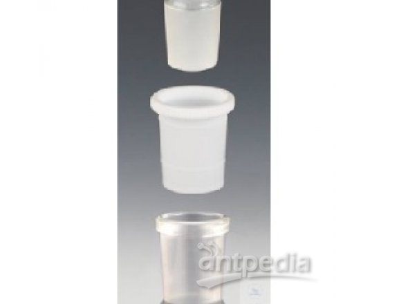 ST-SLEEVES FOR JOINTS, PTFE,  WITH RIM  0,4 MM THICK, ST 14/23