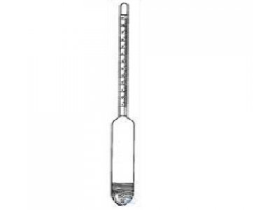ASTM SPECIFIC-GRAVITY-HYDROMETER  FOR OFFICIALLY TESTING, TP.60/60 °F  ASTM NO. 114H, L. 300 MM  SC