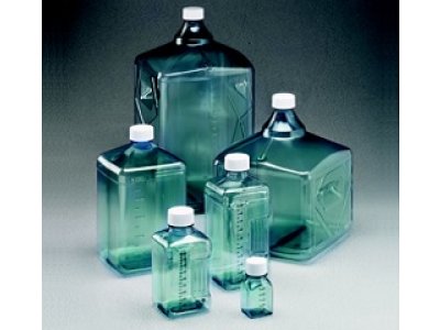 无菌IV B生物存储容器瓶35,125ml蓝