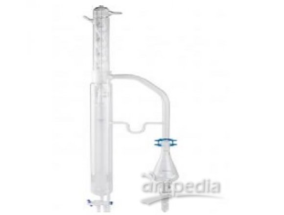 Hershberg-Wolfe liquid-liquid extractor 1000ml, KD flask  250ml,' concentrator tube 10ml insulated,