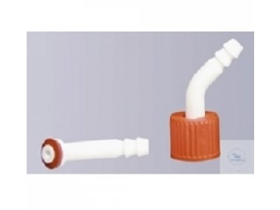 HOSE CONNECTION, BENT, WITH  GASKET, MADE OF POLYPROPYLENE