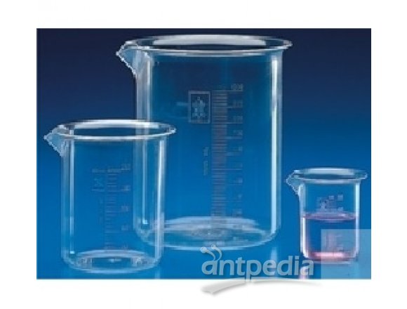 GRIFFIN BEAKERS, CRYSTAL CLEAR,  GRADUATED,TPX, 50 ML  PACK OF 20 PCS