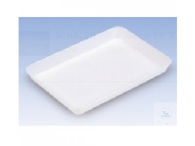 TRAYS, PS, WHITE,  DIMENSTIONS: 335 X 255 MM,  HEIGHT: 40 MM