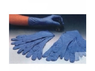 Gloves, made from nitrile, size 8.5-9.5, disposable,  powder-free  Case = 100 pcs.