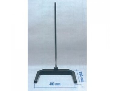 U-shaped Stand, 400 x 290 mm, length 800 mm,  stainless steel rod ? 20 mm, weight 7 kg